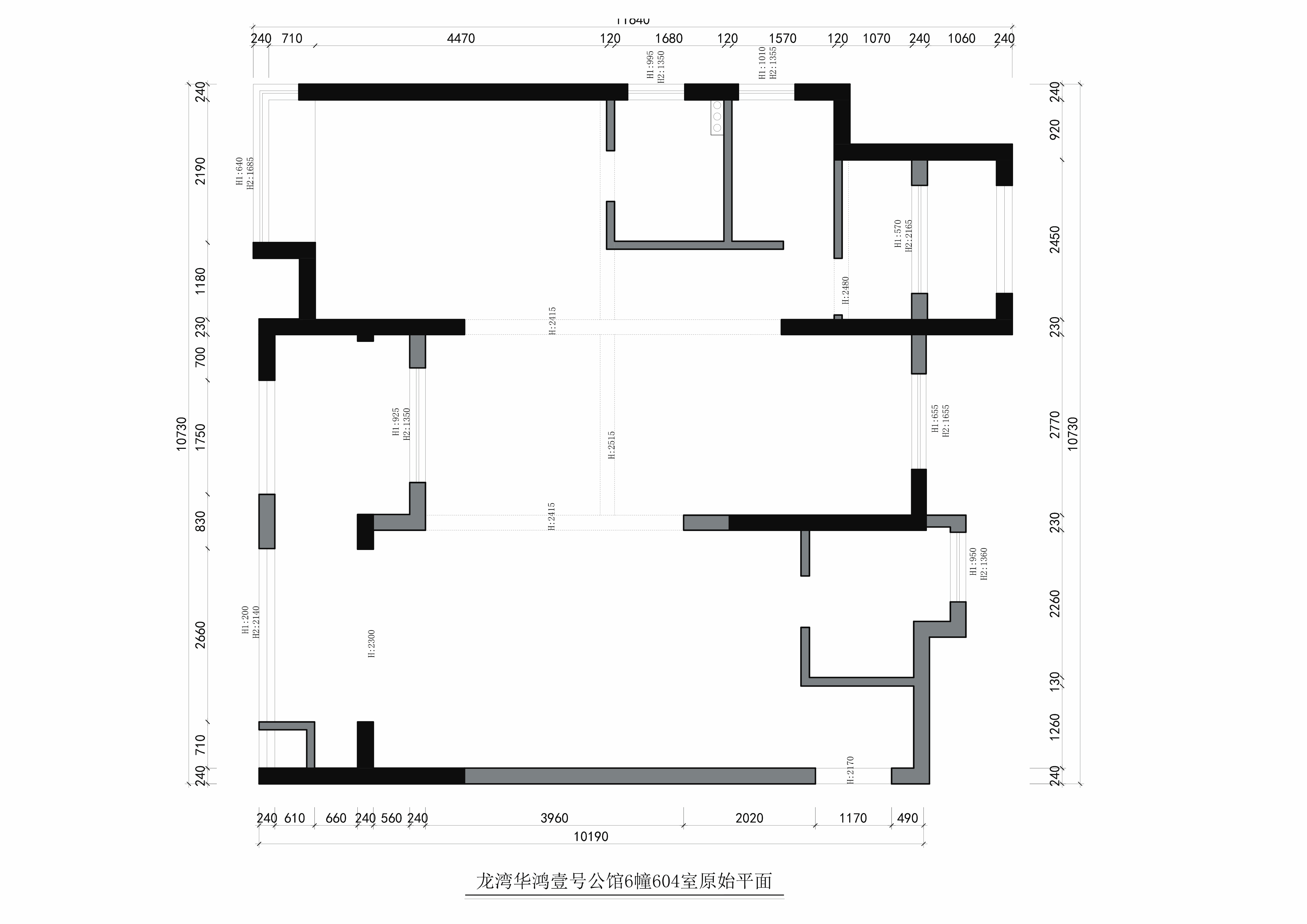 原始平面圖